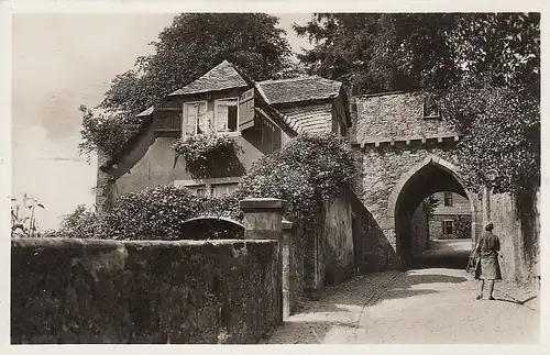 Marburg, Lahn, Aufgang zum Schloß ngl F0120