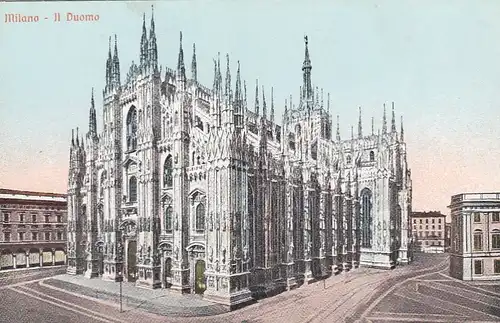 Milano , Il Duomo ngl F1268
