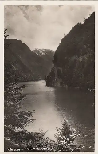 Königssee mit Falkensteiner Wand ngl E7595