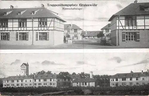 Grafenwöhr - Truppenübungsplatz, Mannschaftslager feldpgl1915 167.272