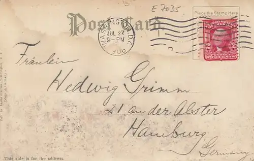 Washington D.C., Washington Moument gl1927 E7035