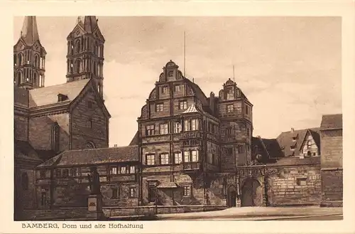 Bamberg - Dom und alte Hofhaltung ngl 167.743