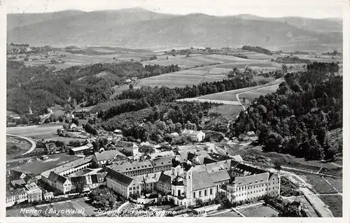 Metten im Bayerischen Wald - Fliegeraufnahme gl1936 167.315