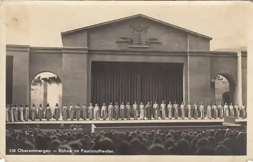 Oberammergau, Obb., Bühne des Passionstheaters ngl E7059