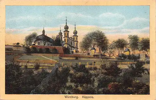 Würzburg - Käppele feldpgl1913 167.345