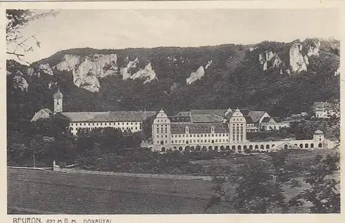 Beuron im Donautal, Klosteranlage gl1938? E7702