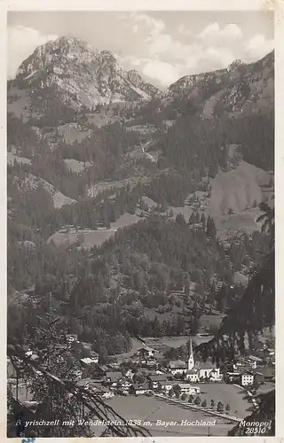 Bayrischzell mit Wendelstein gl1937 F0357