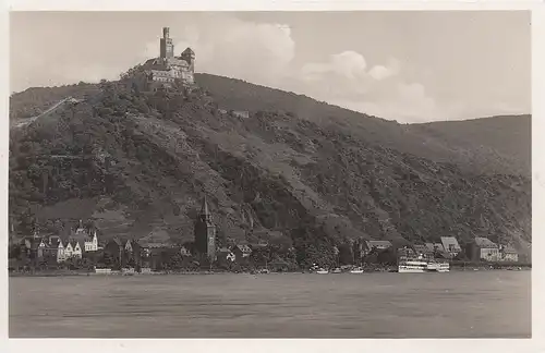 Die Marksburg bei Braubach am Rhein ngl1928 F0367