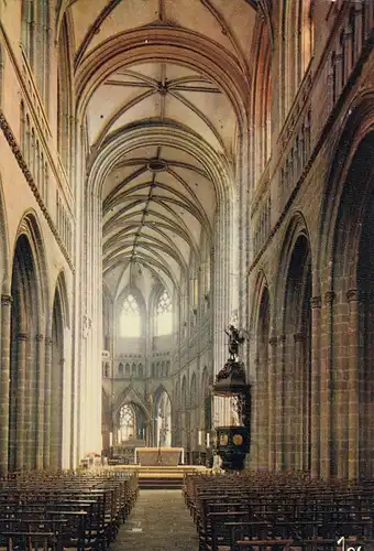 Quimper (Finistère) L'intérieur de la cathédrale ngl E7821