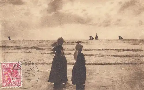 Op uitkijk paar vader gl1920 E5763