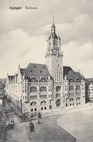 Stuttgart, Rathaus ngl F1572