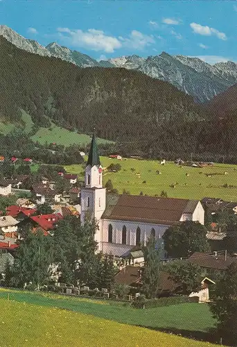Hindelang, Allgäu, mit Ostrachtaler Hochgebirge ngl E7285