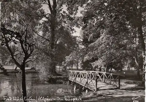 Bad Wörishofen, Allgäu, Im Kurpark gl1961 E7865