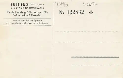 Triberg, Schwarzwald, Wasserfälle, ngl E5654