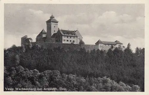 Veste Wachsenburg bei Arnstadt in Thüringen ngl E7336