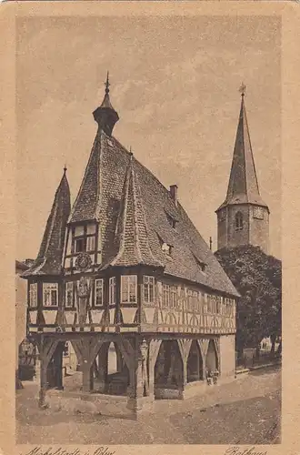 Michelstadt i. Odw., Rathaus ngl E8016
