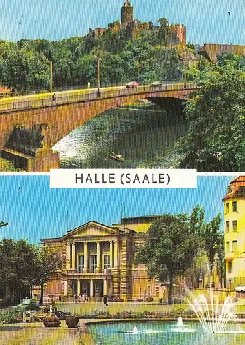 Halle/Saale, Burg Giebichenstein, Theater des Friedens ngl E5887
