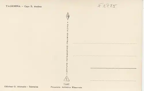 Taormina, Capo S.Andrea ngl F1725