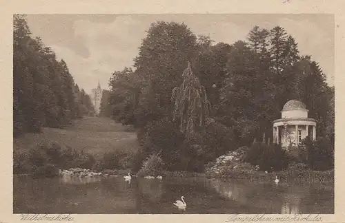 Kassel, Wilhelmshöhe, Tempelchen mit Herkules ngl E7461