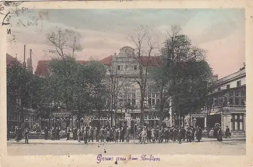 Berlin, Gruß aus den Zelten (?) gl1915 E8133