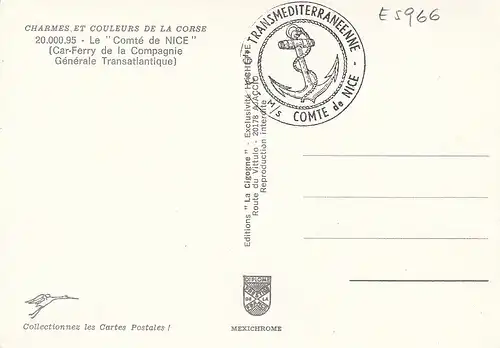 Le Comté de Nice ngl E5966