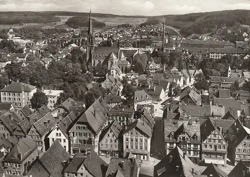 Heidenheim/Brenz, Blick vom Schloß Hellenstein ngl F0699