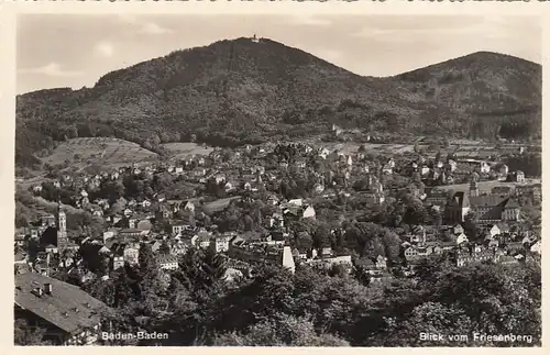 Baden-Baden, Blick vom Friesenberg gl1938 F1797