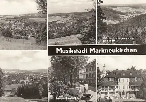 Musikstadt Markneukirchen, Mehrbildkarte ngl E5852