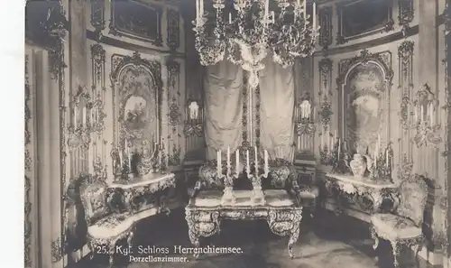 Königsschloss Herren-Chiemsee, Porzellanzimmer ngl E7632