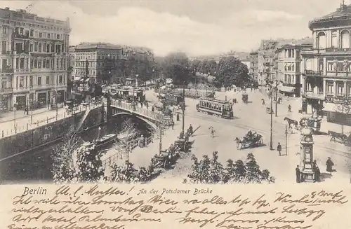 Berlin, An der Potsdamer Brücke gl1904 F1843