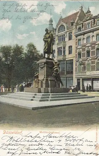 Düsseldorf, Moltkedenkmal gl1903 F1855