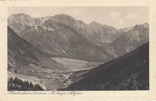 Hinterstein im Allgäu, Panorama gl1933 E9318