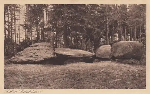 Sieben Steinhäuser bei Ostenholz ngl E7718