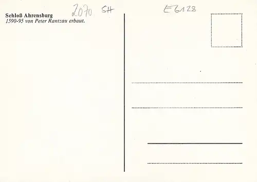 Schloß Ahrensburg ngl E6128