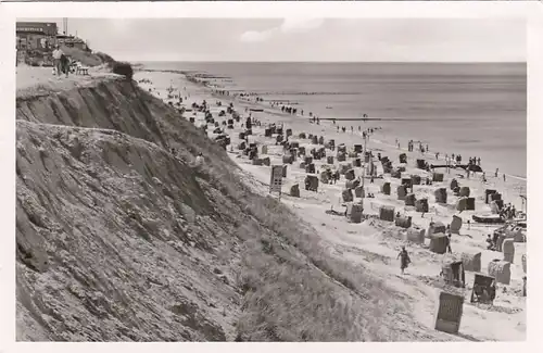 Nordseebad Wennigstedt auf Sylt, Strand gl1954 F1946