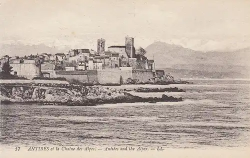 Antibes et la Chaine des Alpes ngl F0887