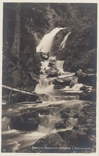 Ravenne-Wasserfall, Höllental, Schwarzwald ngl E6133