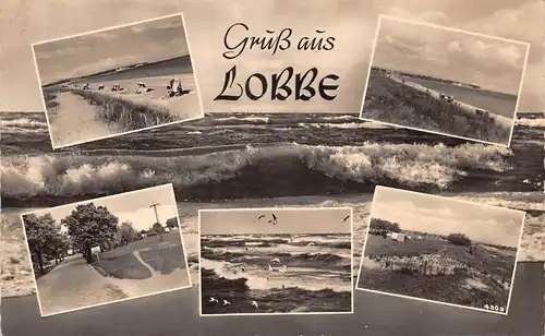 Lobbe auf Rügen - Teilansichten gl1962 167.769