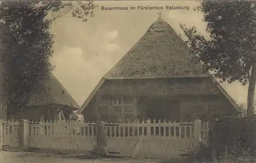 Ratzeburg i.Lauenburg, Altes Bauernhaus gl1924 E8424