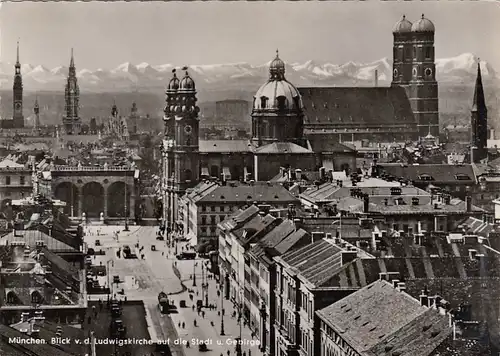 München, Blick von der Ludwigskirche ngl E9496