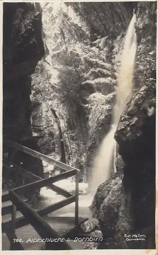 Alplochschlucht bei Dornbirn gl1930 E7776