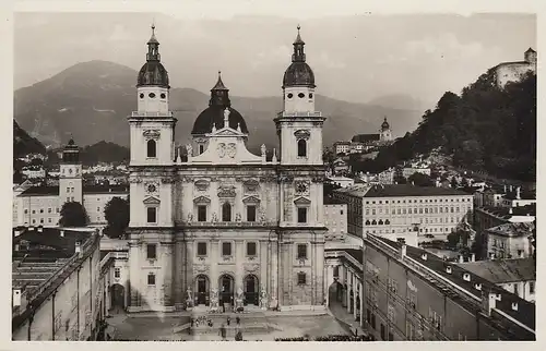 Salzburg, Jedermann-Aufführung vor dem Dom ngl E5702