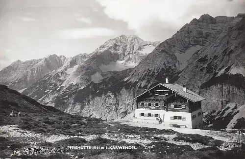 Pfeishütte im Karwendel ngl E5712