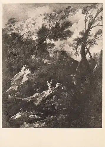 ALESSANDRO MAGNASCO Landschaft mit betenden Mönchen ngl E6099