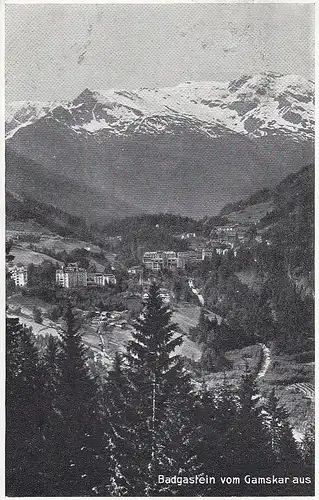 Badgastein vom Gamskar aus gl1939 E6334