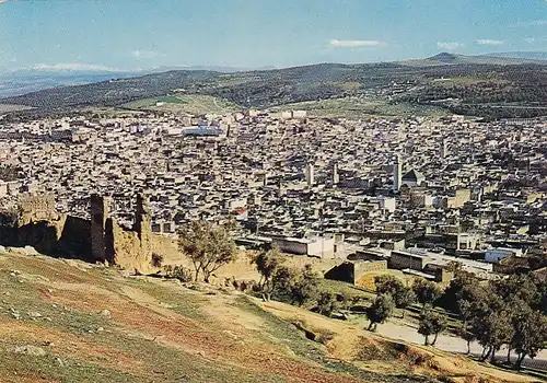 Marokko, Fes, Vue générale ngl E6356
