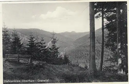Hahnenklee, Oberharz, Granetal gl1936 E8534