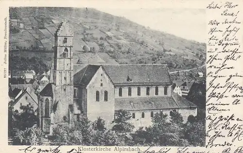Alpirsbach, Schwarzwald, Klosterkirche, gl1904 F2127