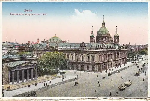Berlin, Hauptwache, Zeughaus und Dom ngl E6197