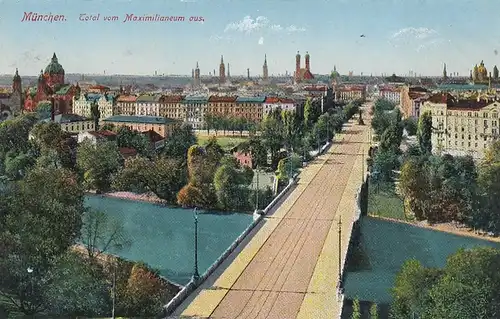 München, Total vom Maximilianeum aus ngl E7976